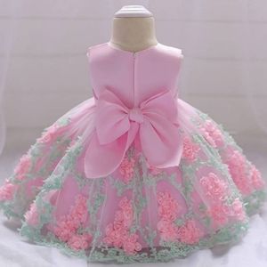 NWT Pink/Teal Baby Easter Dress 3-6M